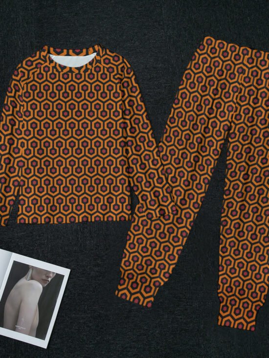 Wendy Hotel Hexagon Print Ultra Soft Pajamas | Pinup Couture Relaxed