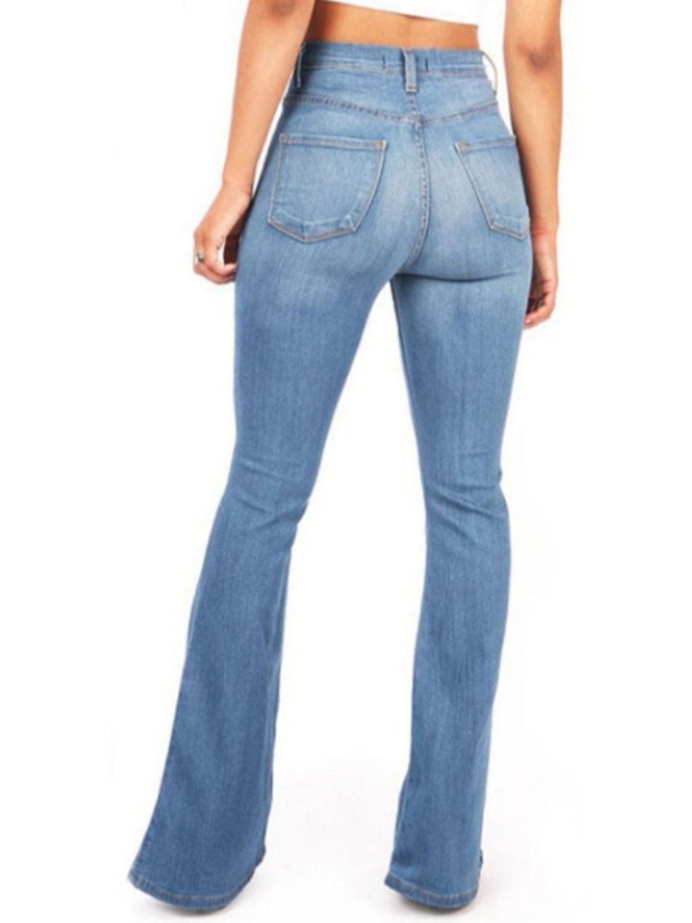 Curve-Enhancing High-Rise Bootcut Denim | 3 Colors | Poundton - Image 5