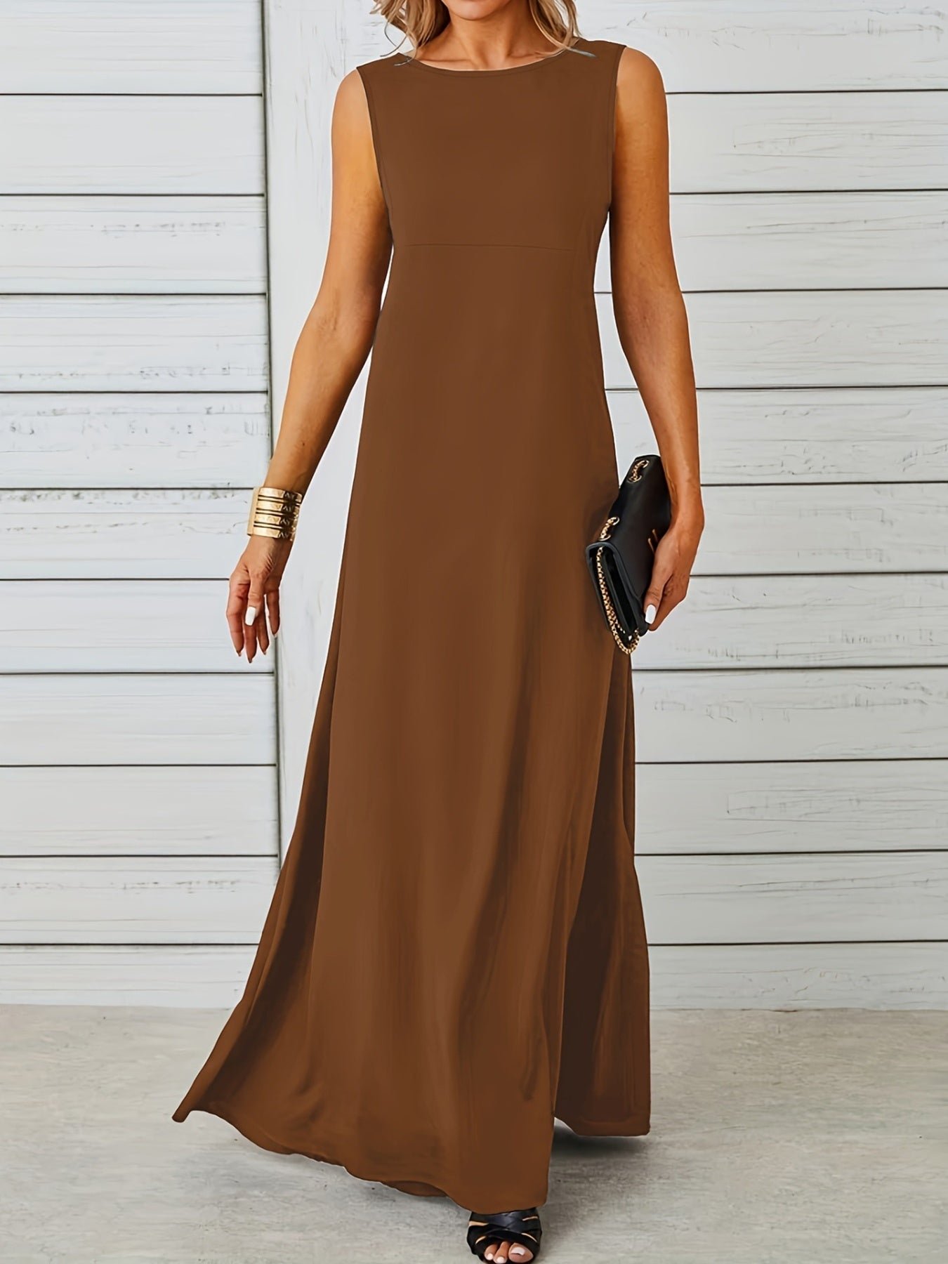 Coast Maxi Dress | 10 Colors | Poundton - Image 2