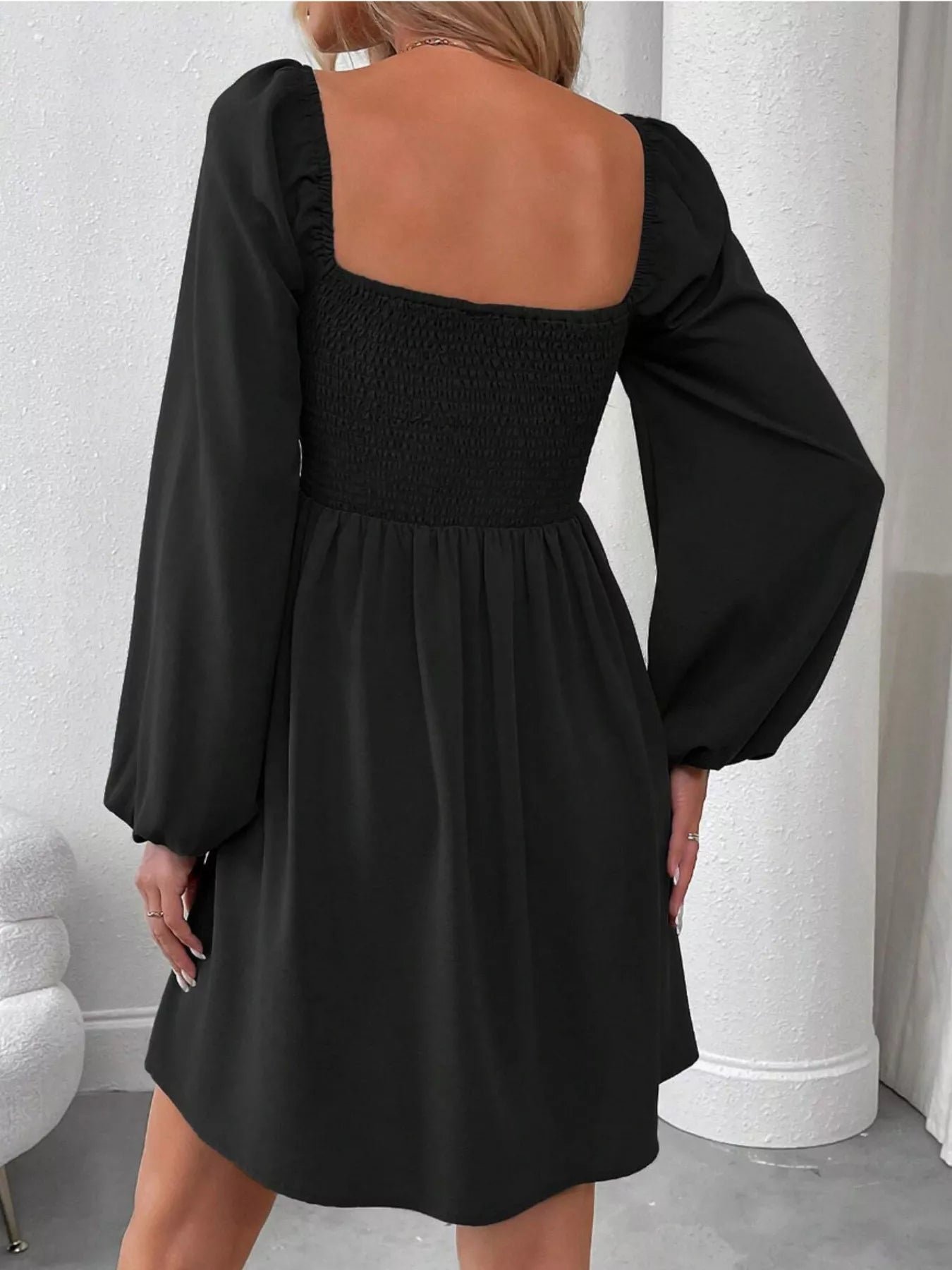 Daisy Rue Ruched Babydoll Mini Dress | 8 Colors | Poundton - Image 16