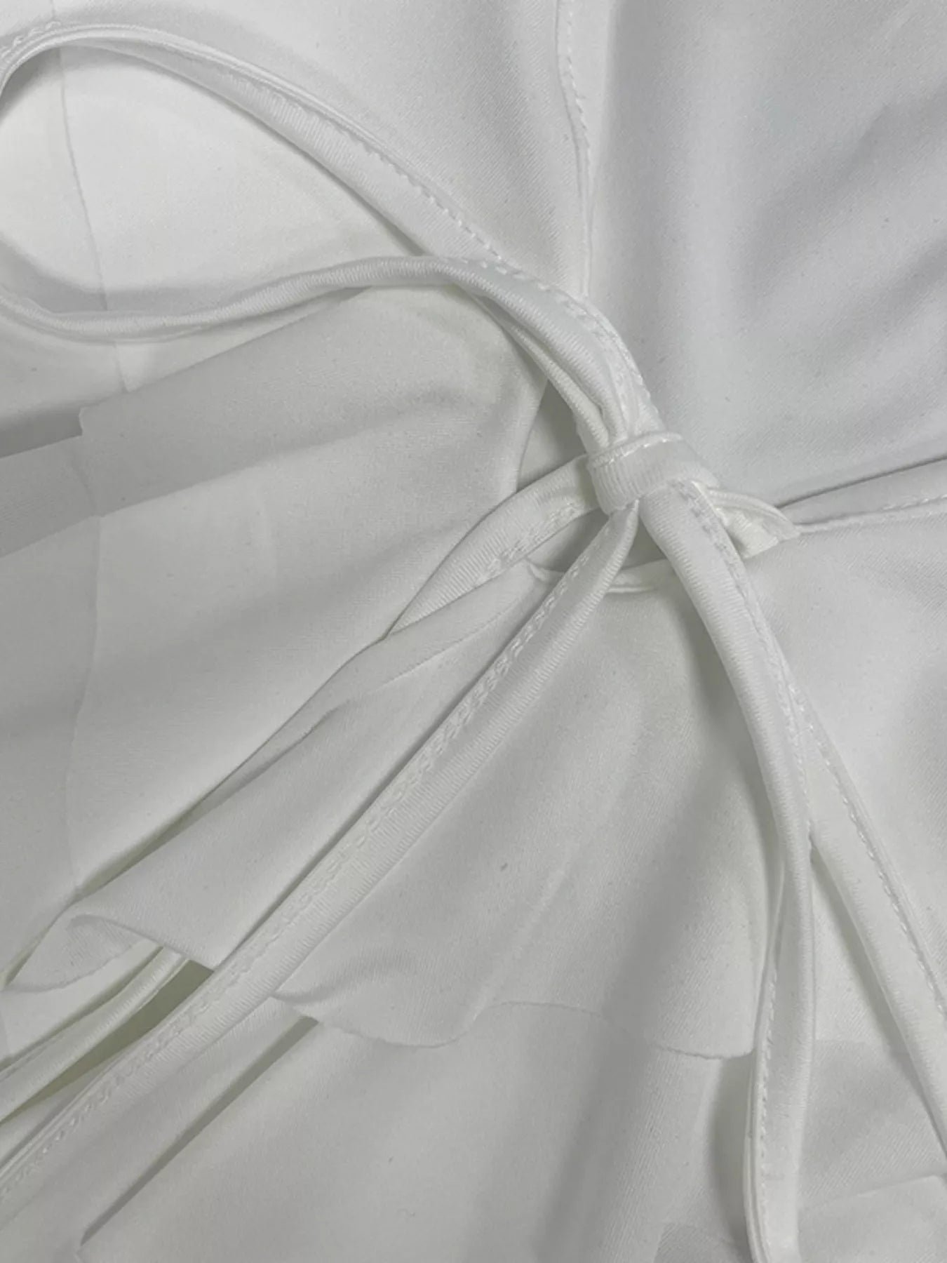 Colette Ruffle Trim Micro Mini Dress | 2 Colors | Poundton - Image 7
