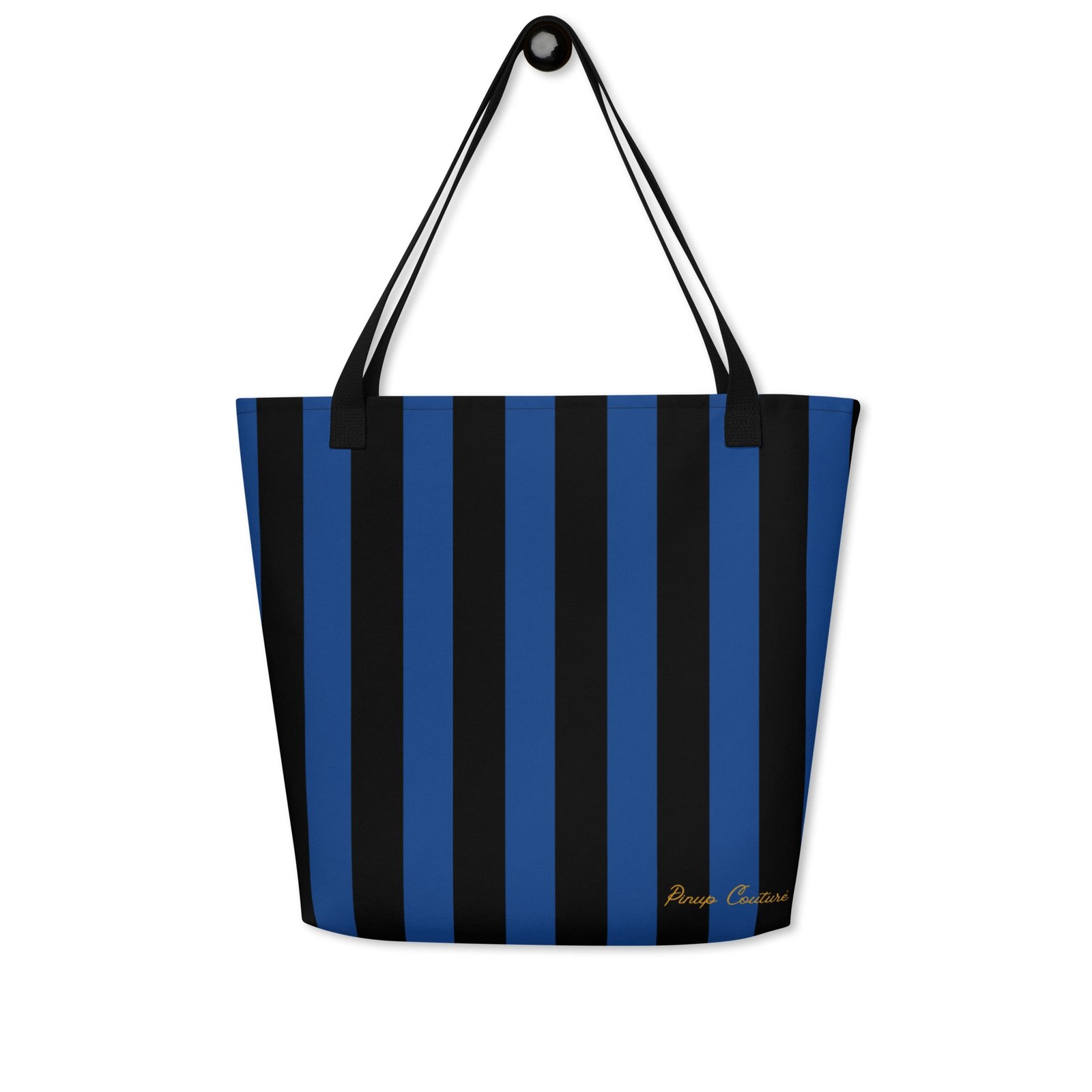 Bethany Large Shopper Tote Bag in Nevermore Stripe | Pinup Couture Relaxed - Image 7