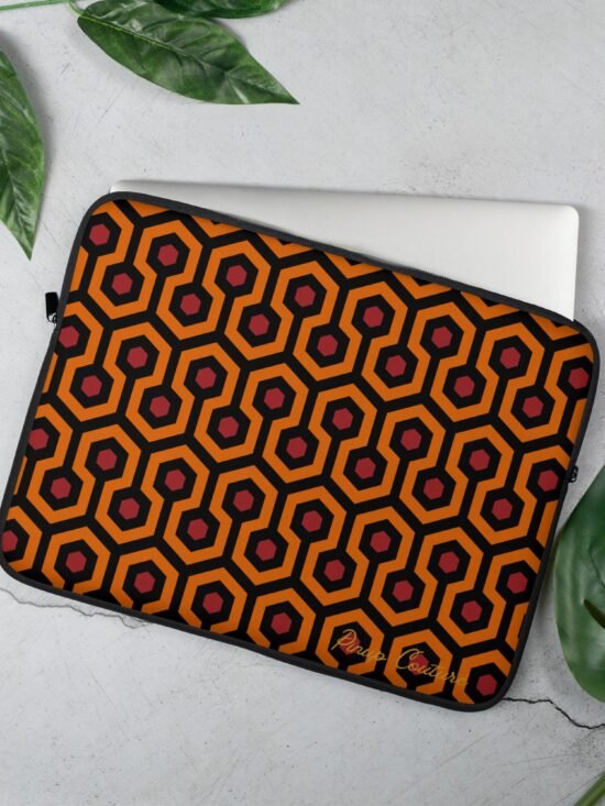 Lindy Hotel Hexagon Laptop Computer Sleeve | Pinup Couture Relaxed